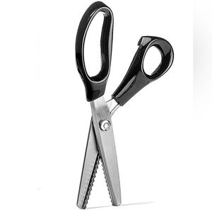 NWT BlueSnail Stainless Steel Pinking Shears Scissors